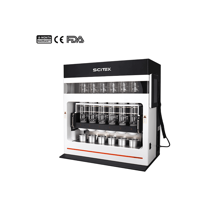 Extracteur Soxhlet automatique à écran tactile FA-606