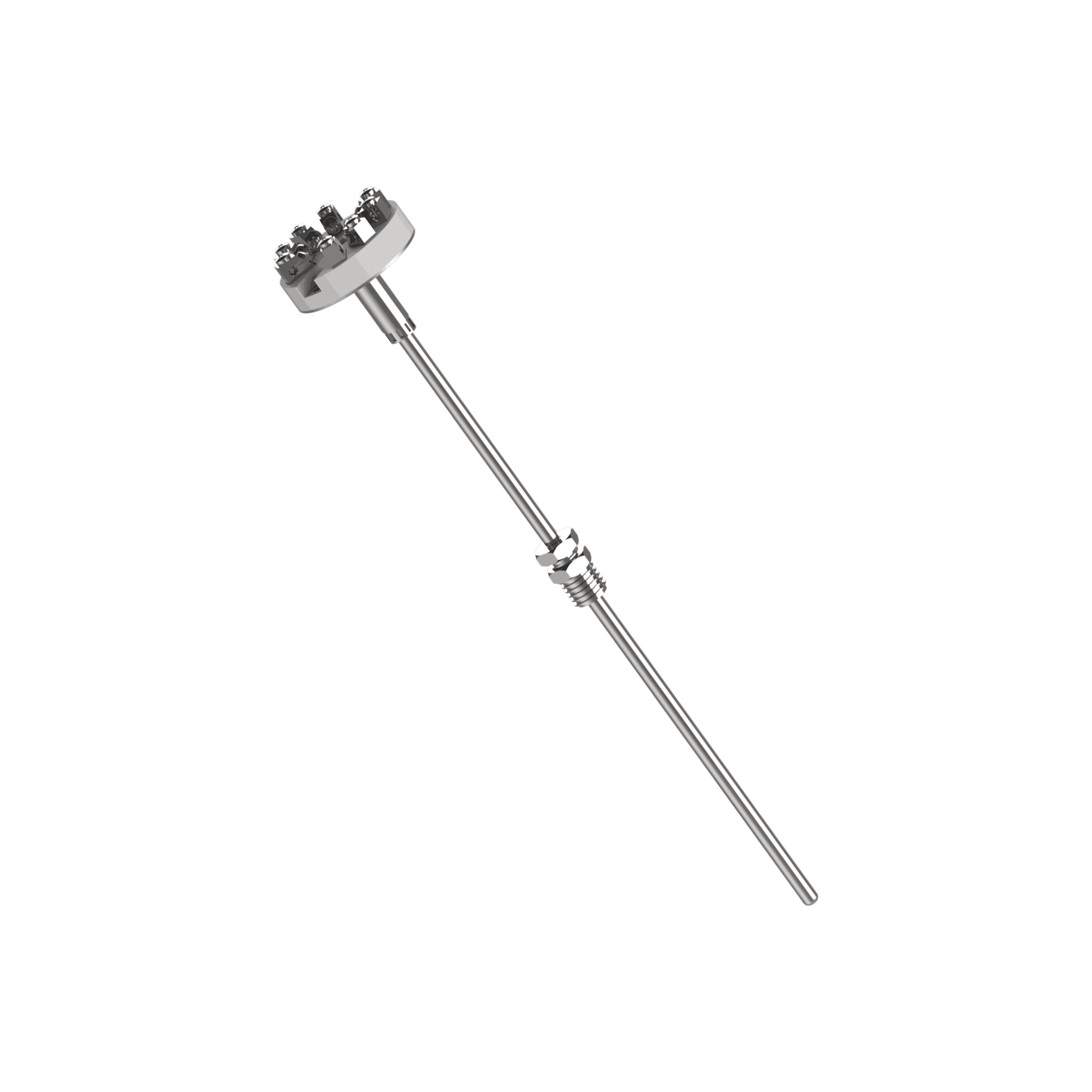 Élément Pt100 amovible R-342 avec raccord à compression réglable